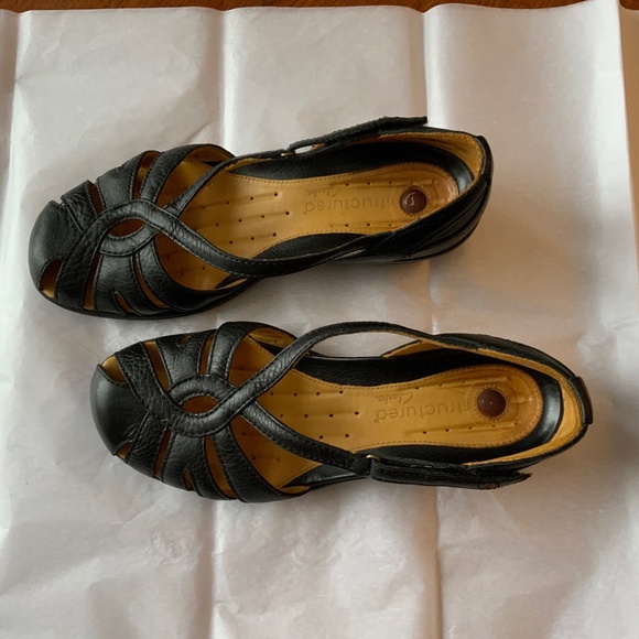 Clark’s Leather Size 9W - Picture 4 of 8